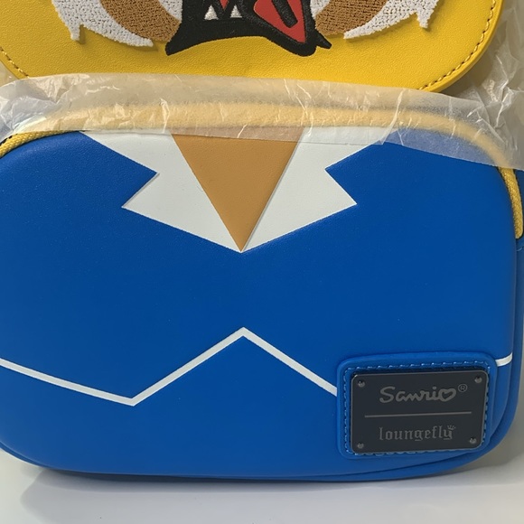 Loungefly Sanrio Aggretsuko Two Face Cosplay Mini Backpack Loungefly - Picture 4 of 14